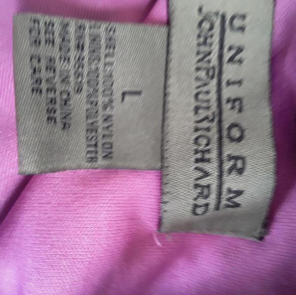 Uniform John Paul Richard Sexy Black lace Top L - Picture 2 of 4